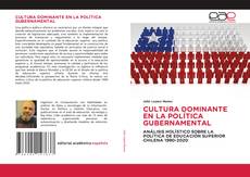 Buchcover von CULTURA DOMINANTE EN LA POLÍTICA GUBERNAMENTAL