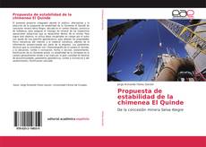 Portada del libro de Propuesta de estabilidad de la chimenea El Quinde