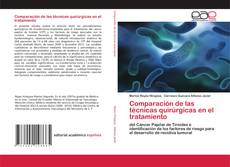 Обложка Comparación de las técnicas quirúrgicas en el tratamiento