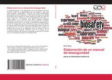 Couverture de Elaboración de un manual de bioseguridad