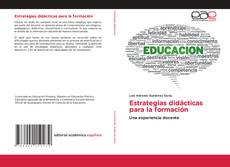 Buchcover von Estrategias didácticas para la formación