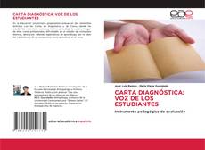 Buchcover von CARTA DIAGNÓSTICA: VOZ DE LOS ESTUDIANTES