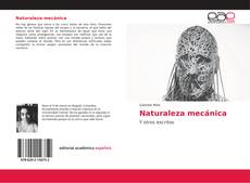 Capa do livro de Naturaleza mecánica 