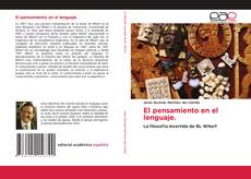 Buchcover von El pensamiento en el lenguaje.