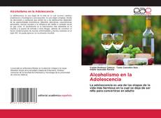 Buchcover von Alcoholismo en la Adolescencia