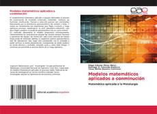 Bookcover of Modelos matemáticos aplicados a conminución