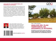 ANALISIS DEL PLAN TERRITORIAL DE DESARROLLO INTEGRAL kitap kapağı