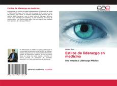 Buchcover von Estilos de liderazgo en medicina
