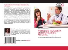 Buchcover von NUTRICIÓN NATURISTA EN HIPERTENSIÓN ARTERIAL