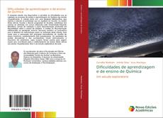 Copertina di Dificuldades de aprendizagem e de ensino de Química