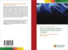 Capa do livro de Efeito de Solvente sobre as Propriedades Ópticas Não-Lineares 