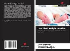 Low birth weight newborn的封面
