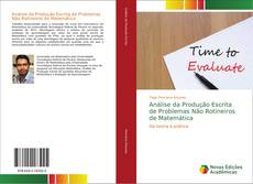 Capa do livro de Análise da Produção Escrita de Problemas Não Rotineiros de Matemática 