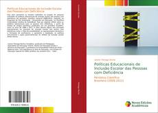 Capa do livro de Políticas Educacionais de Inclusão Escolar das Pessoas com Deficiência 