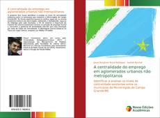 Borítókép a  A centralidade do emprego em aglomerados urbanos não metropolitanos - hoz