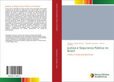 Buchcover von Justiça e Segurança Pública no Brasil