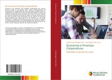 Economia e Finanças Corporativas kitap kapağı