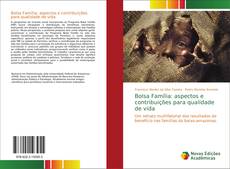 Capa do livro de Bolsa Família: aspectos e contribuições para qualidade de vida 