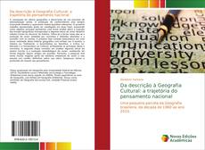 Capa do livro de Da descrição à Geografia Cultural: a trajetória do pensamento nacional 