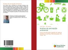 Bookcover of Análise de percepção ambiental