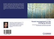 Buchcover von Forest management in the changing climate