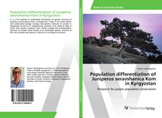 Copertina di Population differentiation of Juniperus seravshanica Kom in Kyrgyzstan