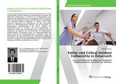 Fehler und Critical Incident Fallberichte in Österreich kitap kapağı