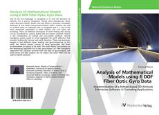 Copertina di Analysis of Mathematical Models using 6 DOF Fiber Optic Gyro Data