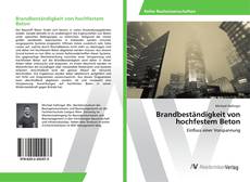 Copertina di Brandbeständigkeit von hochfestem Beton