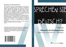 Bookcover of Deutsch als Zweitsprache