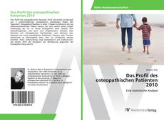 Copertina di Das Profil des osteopathischen Patienten 2010