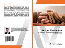 Copertina di Disaster Management