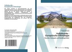 Portada del libro de Volkskunde - Europäische Ethnologie