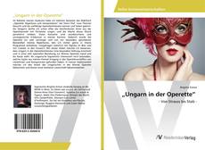 Copertina di „Ungarn in der Operette”