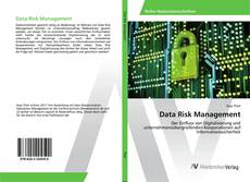 Copertina di Data Risk Management