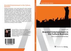 Copertina di Branded Entertainment in the Culture Business