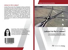 Copertina di Lehrer/-in für’s Leben?