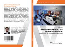 Copertina di Unternehmenskultur und Softwarearchitektur