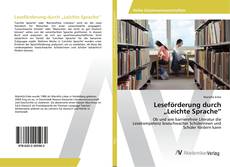 Copertina di Leseförderung durch „Leichte Sprache“