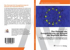 Portada del libro de Das Konzept der Europäisierung am Beispiel der Republik Moldau