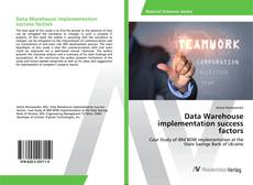 Copertina di Data Warehouse implementation success factors