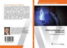 Copertina di Untersuchungen zur Oxidation