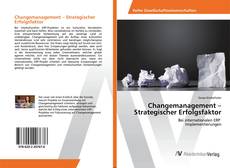 Copertina di Changemanagement – Strategischer Erfolgsfaktor