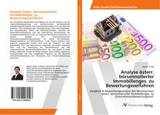 Copertina di Analyse österr. börsennotierter Immobilienges. zu Bewertungsverfahren