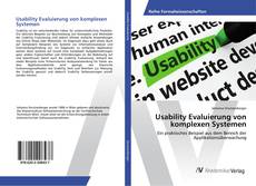 Copertina di Usability Evaluierung von komplexen Systemen