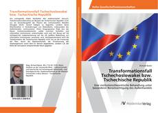 Copertina di Transformationsfall Tschechoslowakei bzw. Tschechische Republik