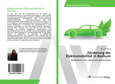 Copertina di Förderung der Elektromobilität in Bochum