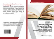 Copertina di Lernkulturen der Erwachsenen- bzw. Weiterbildung