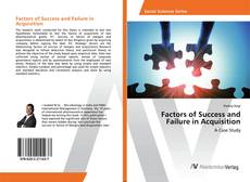 Copertina di Factors of Success and Failure in Acquisition