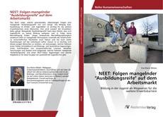 Copertina di NEET: Folgen mangelnder "Ausbildungsreife" auf dem Arbeitsmarkt